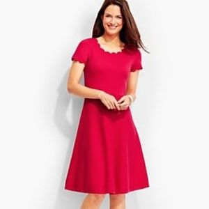 NWT Talbots Red sweater dress XLp